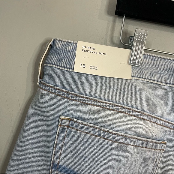 2 for 40$ - American Eagle HI-RISE Festival mini skirt size 16 - Picture 5 of 7